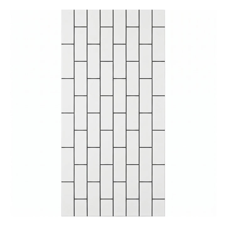 VEYRA Waterproof Interlocking Wall Panels, 24" x 48", 4-Pack
